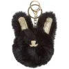 New Gifi Porte clé design lapin noir