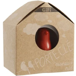 Sale Gifi Porte clé design oiseau dans sa niche