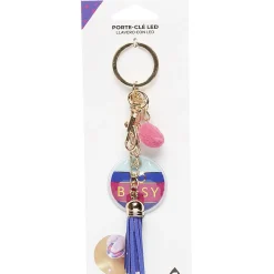 Discount Gifi Porte clé fantaisie led polyester