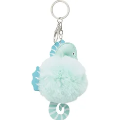 Outlet Gifi Porte-clé hippocampe vert tissu