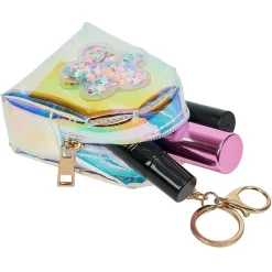 Best Gifi Porte-clé mini sac plastique holographique - 3 modèles