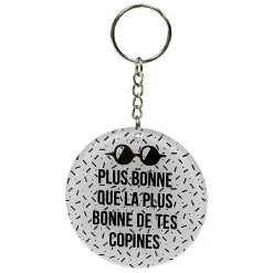 Clearance Gifi Porte clé miroir avec inscription message