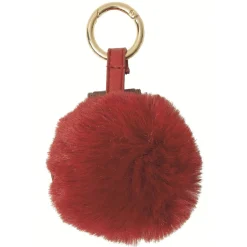 Outlet Gifi Porte clé pompon avec miroir