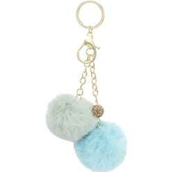 Discount Gifi Porte clé pompon x2
