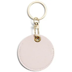 New Gifi Porte clé rond simili - 3 coloris