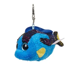 Gifi Eveil<Porte-clés peluche Beanie boo s Aqua Le Poisson