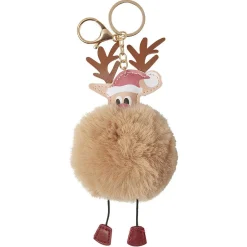 Sale Gifi Porte clés peluche Renne de Noël