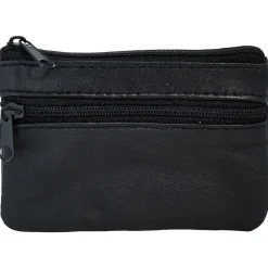 Sale Gifi Porte monnaie cuir noir