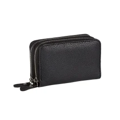 Sale Gifi Porte monnaie rectangulaire femme pu simili noir