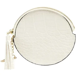 Online Gifi Porte monnaie rond simili avec fermeture pompon