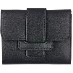 Outlet Gifi Porte monnaie simili noir uni