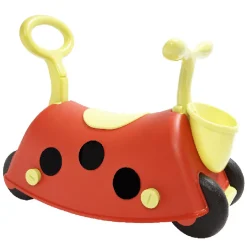 Gifi Eveil<Porteur et bascule coccinelle