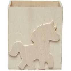 Gifi Jeux Créatifs<Pot à crayons à peindre en bois