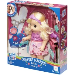 Gifi Jeux D'Imagination Et D'Imitation<Poupée Baby alive blonde à coiffer avec accessoires