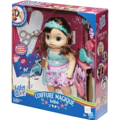 Gifi Jeux D'Imagination Et D'Imitation<Poupée Baby alive brune à coiffer avec accessoires