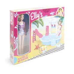 Gifi Poupée Elly avec accessoires piscine