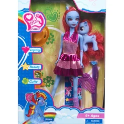 Gifi Jeux D'Imagination Et D'Imitation<Poupée licorne poney