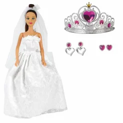 Gifi Jeux D'Imagination Et D'Imitation<Poupée mariée avec accessoires Le mariage de Lina