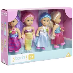Gifi Jeux D'Imagination Et D'Imitation<Poupée mini x4