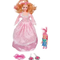 New Gifi Poupée princesse et mini poupée