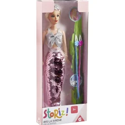 Gifi Jeux D'Imagination Et D'Imitation<Poupée sirène + accessoires