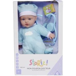 Gifi Jeux D'Imagination Et D'Imitation<Poupon docteur sonore avec accessoires 7 pièces