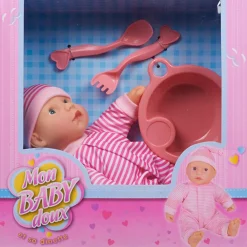 Gifi Jeux D'Imagination Et D'Imitation<Poupon Mon Baby Doux prend son repas
