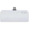 Powerbank mini lightning blanc*Gifi Outlet
