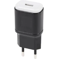 Prise chargeur secteur 1 port USB Homday X-Pert noir*Gifi New