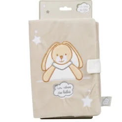 Gifi Protège carnet de santé motif lapin un rêve de bébé