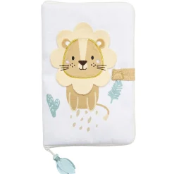 Gifi Eveil<Protège carnet de santé motif lion 26x17.5 cm