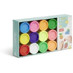 Gifi Jeux Créatifs<Pâte à modeler en pot de 50g x12