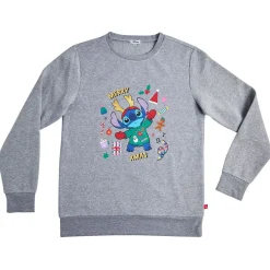 Online Gifi Pull de Noël Disney Stitch gris - Taille L