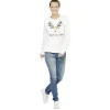 Online Gifi Pull de Noël Femme imprimé Reine de Noël
