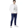 Outlet Gifi Pull de Noël Homme imprimé Chat design sapin
