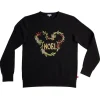 Clearance Gifi Pull de Noël Mickey Disney bleu - Taille XL