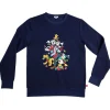 Gifi Pull de Noël Mickey Disney noir - Taille XL