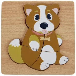 Gifi Jeux De Société Et Éducatifs<Puzzle animaux bois 2-6 ans