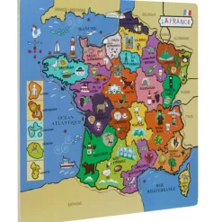 Gifi Jeux De Société Et Éducatifs<Puzzle carte de France