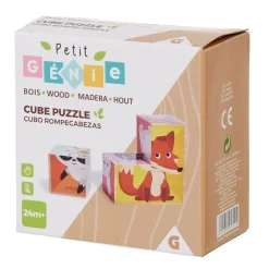 Gifi Jeux De Société Et Éducatifs<Puzzle cube en bois animaux