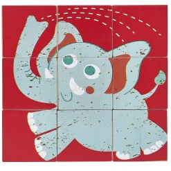 Gifi Jeux De Société Et Éducatifs<Puzzle cube x9 en bois