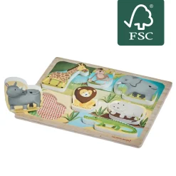 Gifi Jeux De Société Et Éducatifs<Puzzle 3D animal en bois