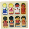 Gifi Jeux De Société Et Éducatifs<Puzzle en bois 8 personnages