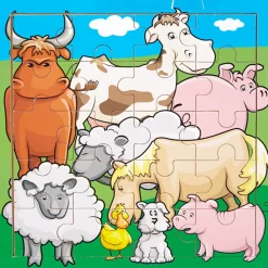 Gifi Jeux De Société Et Éducatifs<Puzzle en bois 20 pièces