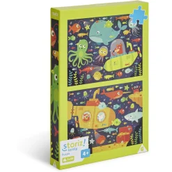 Gifi Jeux De Société Et Éducatifs<Puzzle enfant 48 pièces monde sous marin x2