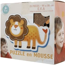 Gifi Jeux De Société Et Éducatifs<Puzzle lion mousse