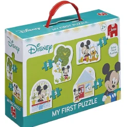 Gifi Jeux De Société Et Éducatifs<Puzzle pour bébé Mickey 4en1