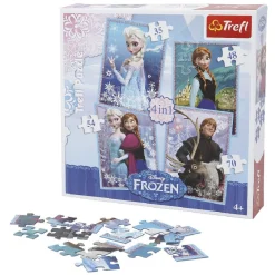 Gifi Jeux De Société Et Éducatifs<Puzzle Reine des neiges 4 en 1