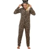 New Gifi Pyjama combinaison chat léopard Taille S