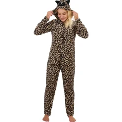 Clearance Gifi Pyjama combinaison chat léopard Taille M